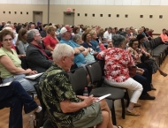 residents seated Dobson Ranch  2019 Annual Meeting of the Members event
