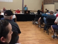 Ron RIcci speaks at the Dobson Ranch  2019 Annual Meeting of the Members event