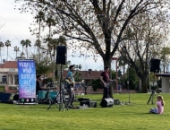 People Who COuld FLy Band performing  at Dobson Ranch 2020 Sunday in the Park event