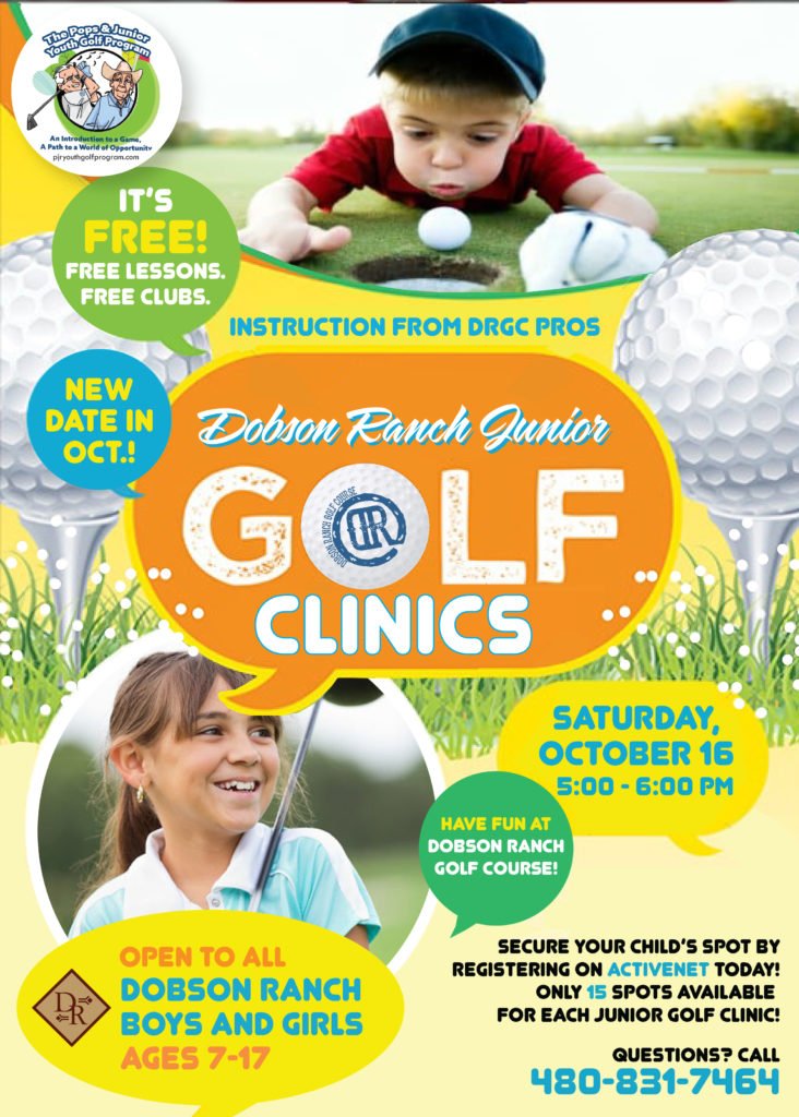 Junior Golf Clinic @ Dobson Ranch Golf Course