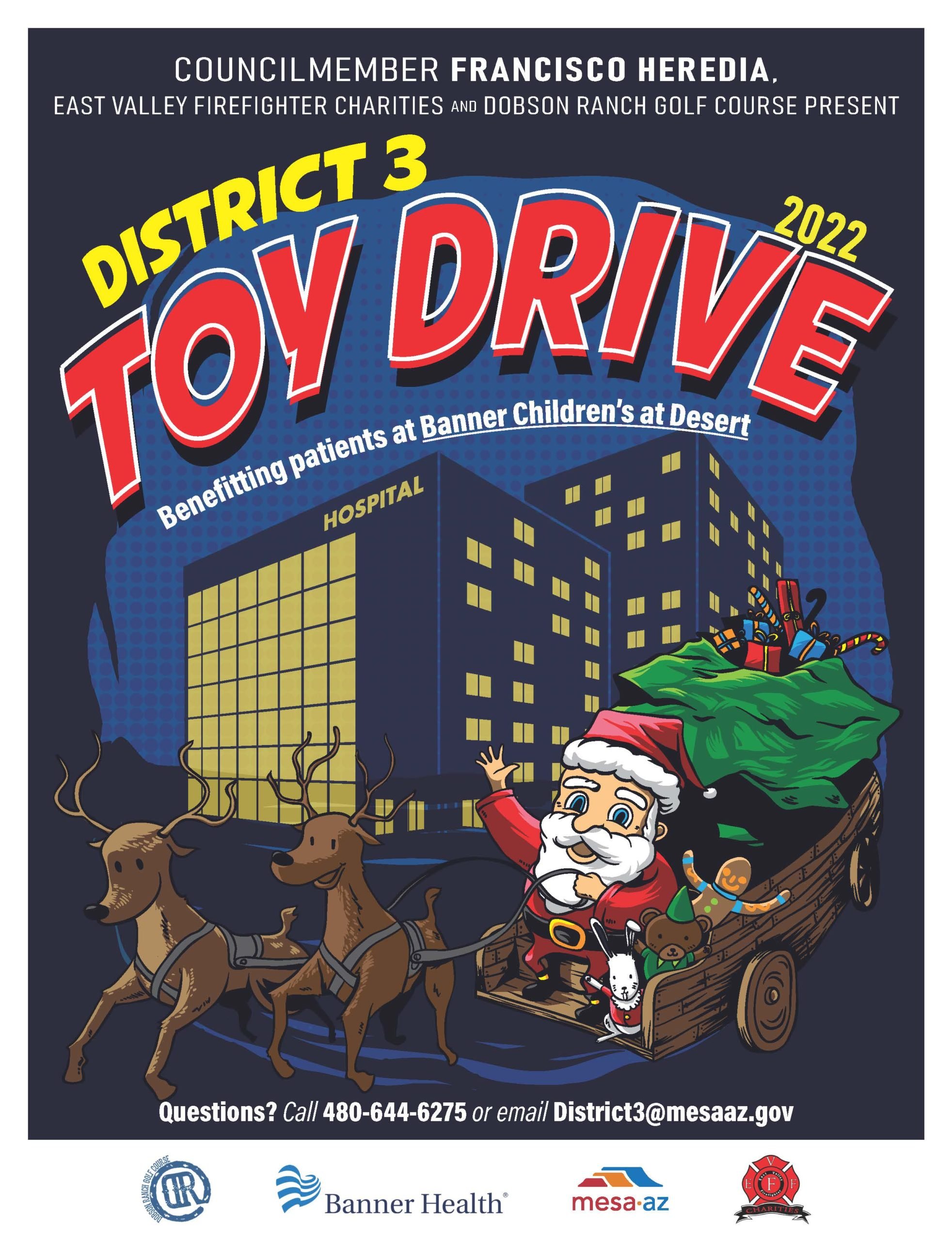 Annual District 3 Toy Drive @ La Casita Recreation Center