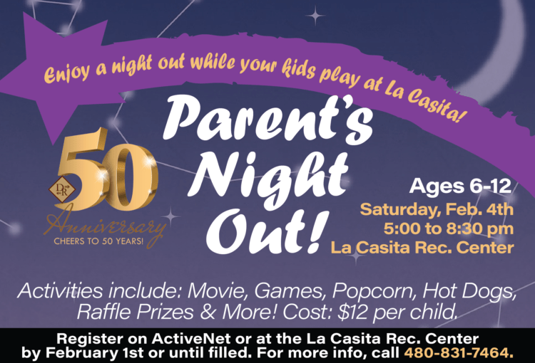 Parent's Night Out @ La Casita Recreation Center