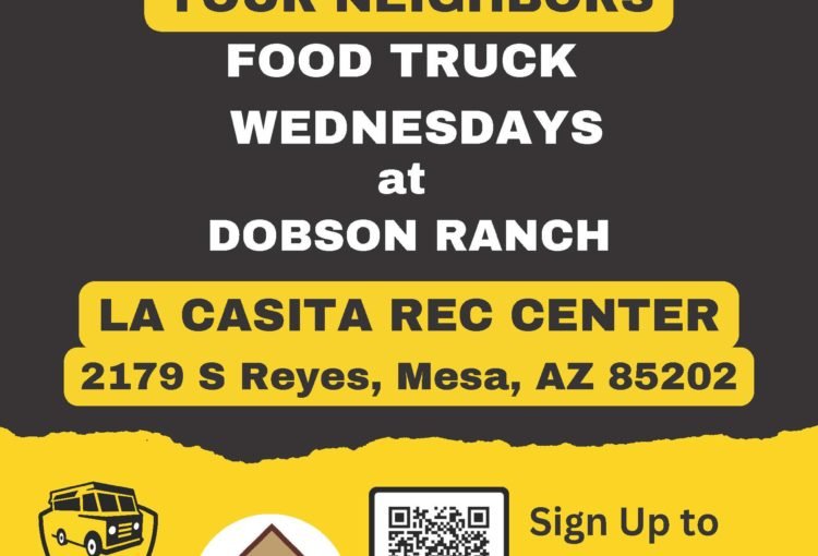 Get to Know Your Neighbors Food Truck Wednesdays @ La Casita Recreation Center